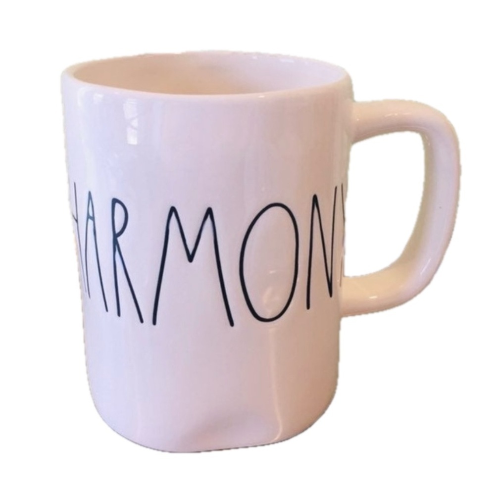 Rae Dunn HARMONY Mug Coffee Tea white ivory